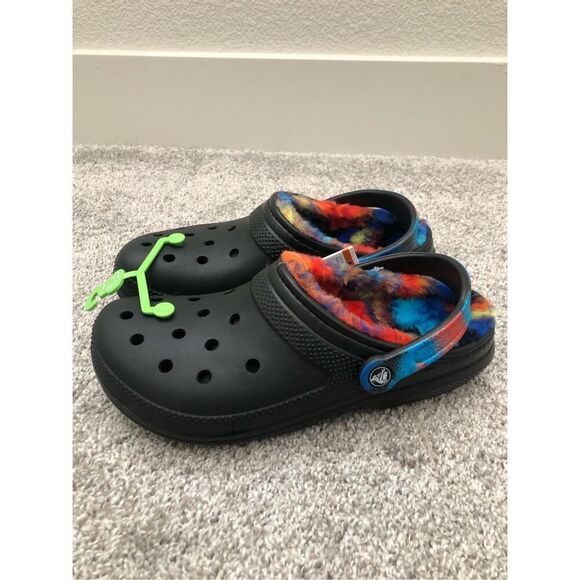 Crocs Unisex Classic Lined Clogs Size Men’s 8/ Women’s 10 main image 4